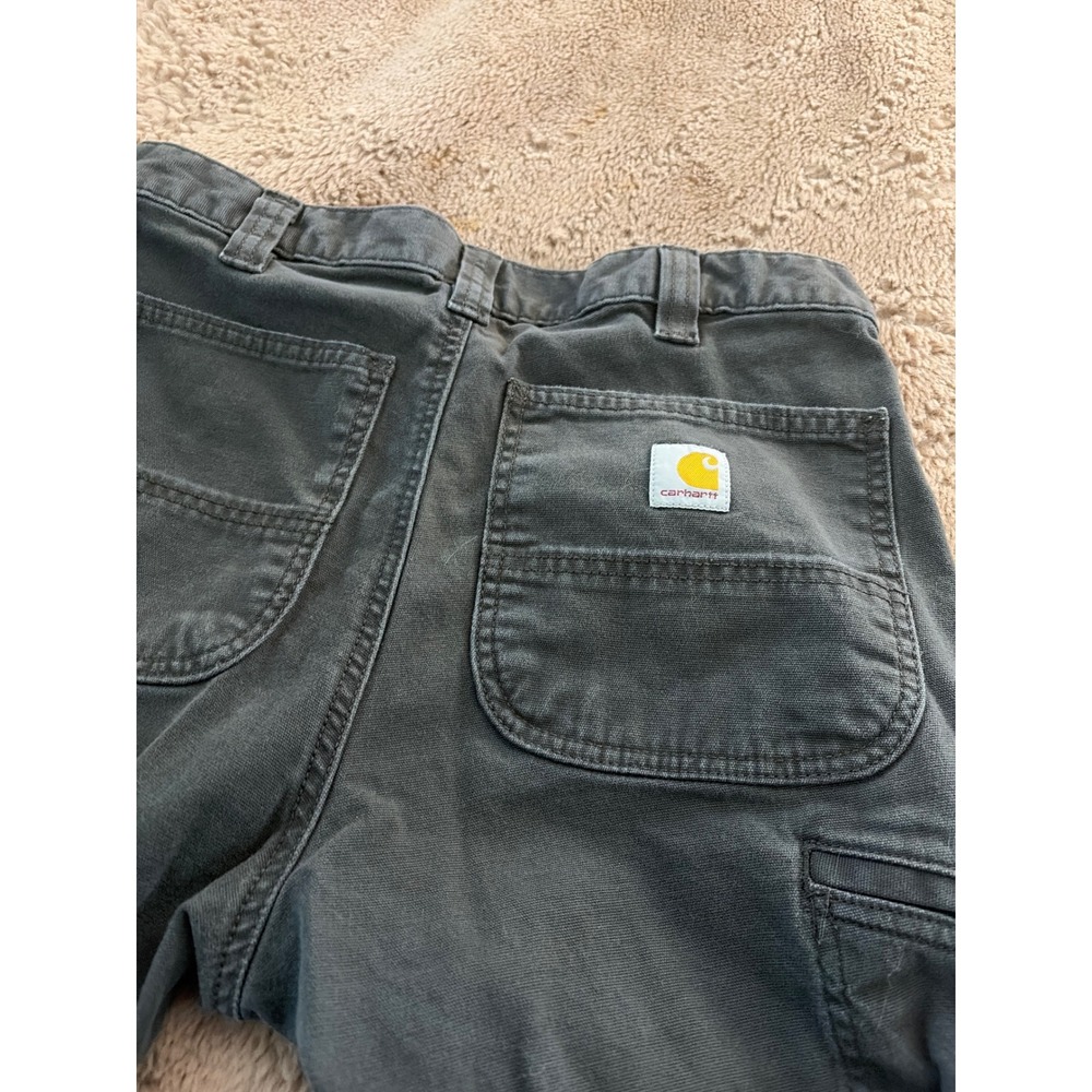 Carhartt Relaxed Fit Work Pants Mens 32x30 Dark Gray Charcoal Canvas Utility - Picture 8 of 8